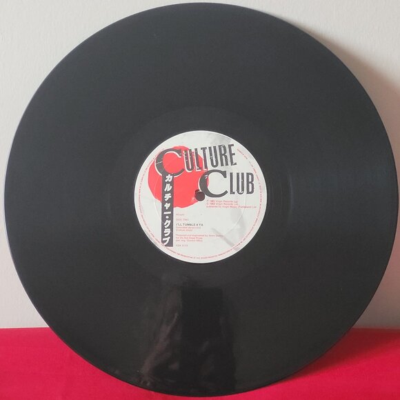 VINTAGE 1983, CULTURE CLUB, CHURCH OF THE POISON MIND, 12" E.P.!!! - Picture 5 of 6